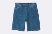 Carhartt WIP Landon Short Blue Heavy Stone Wash